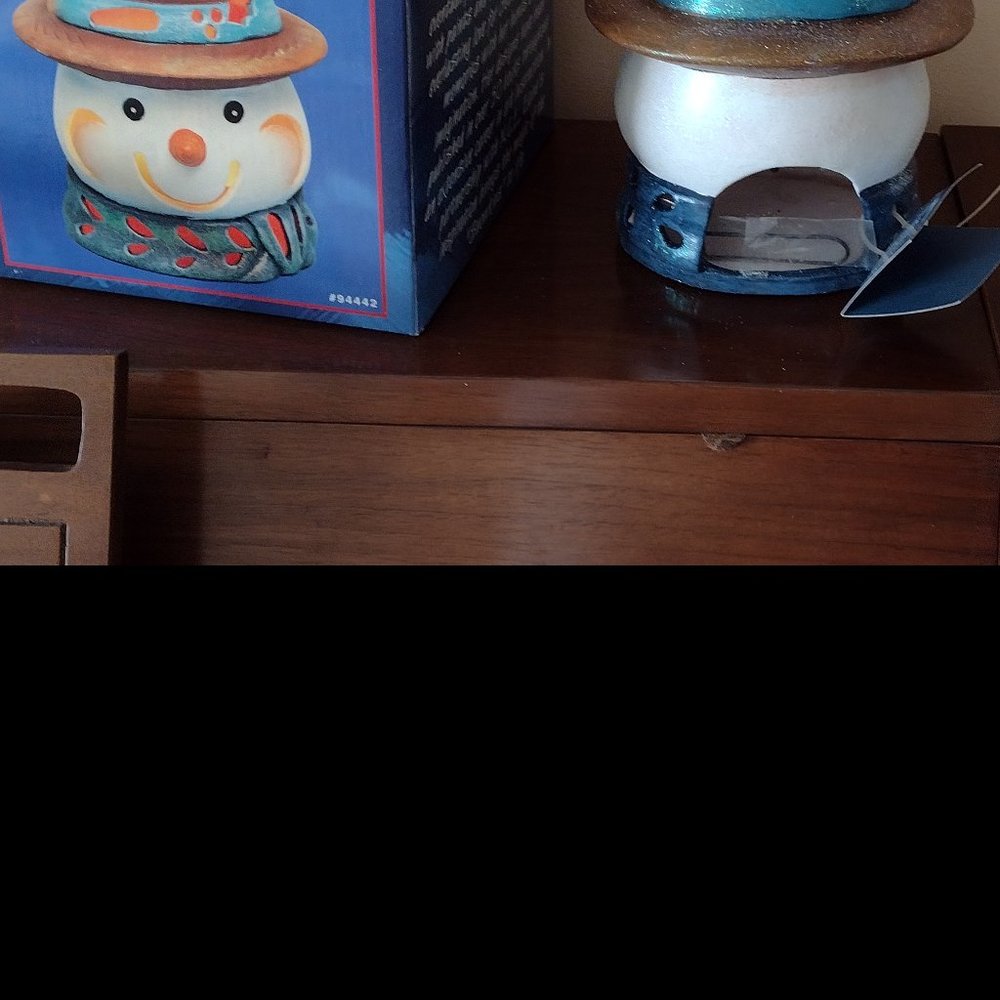 Snowman Luminary - Picture 3 of 3